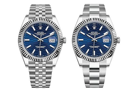 oyster vs jubilee bracelet